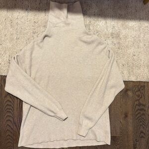 Cream Turtleneck